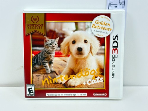 3ds nintendogs cats golden - +, cats: