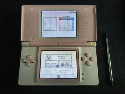 Nintendo lite rosa - ds, rosa/bianco